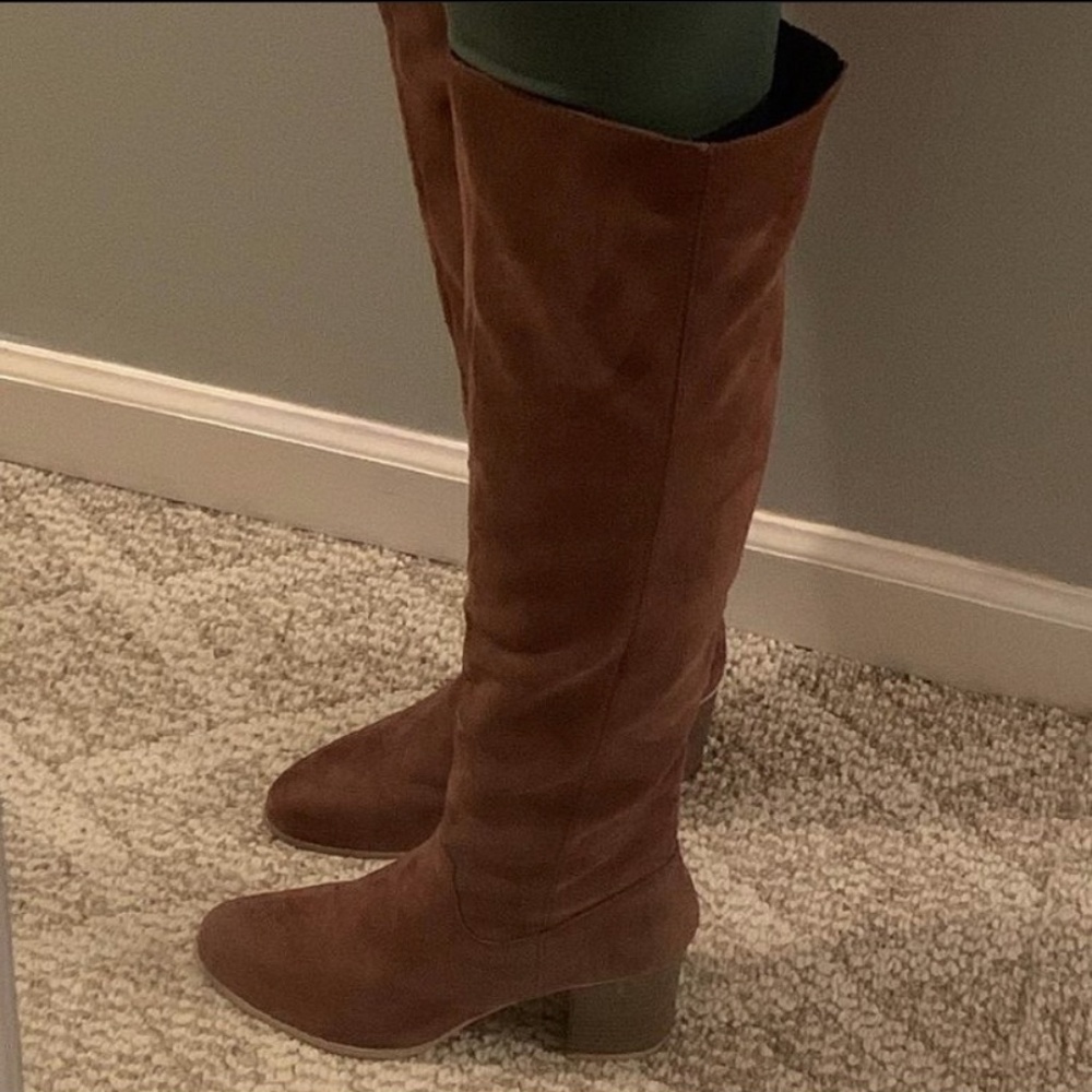 Brown Knee High Boots